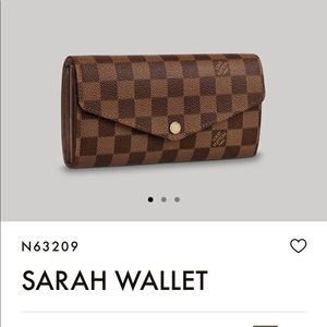 Louis Vuitton long wallet